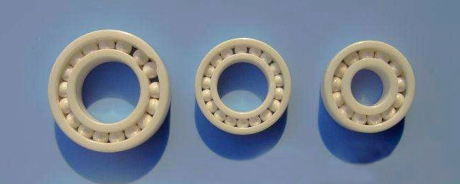 ISO 16949 500 ℃ ZrO2 1300 HRC Vòng bi hoàn toàn bằng gốm 0