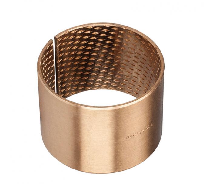 150N / mm² Bôi trơn không dầu CuSn8P Ống lót bằng đồng Graphite 0