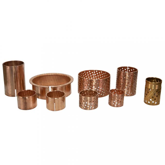 Công suất tải cao CuSn8P CuSn6.5P Ống lót bằng đồng bọc 0